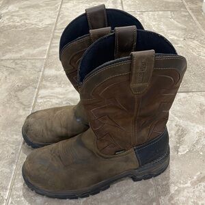 Irish Setter Two Harbors 11 in waterproof leather safety toe Boot Sz 10.5EE